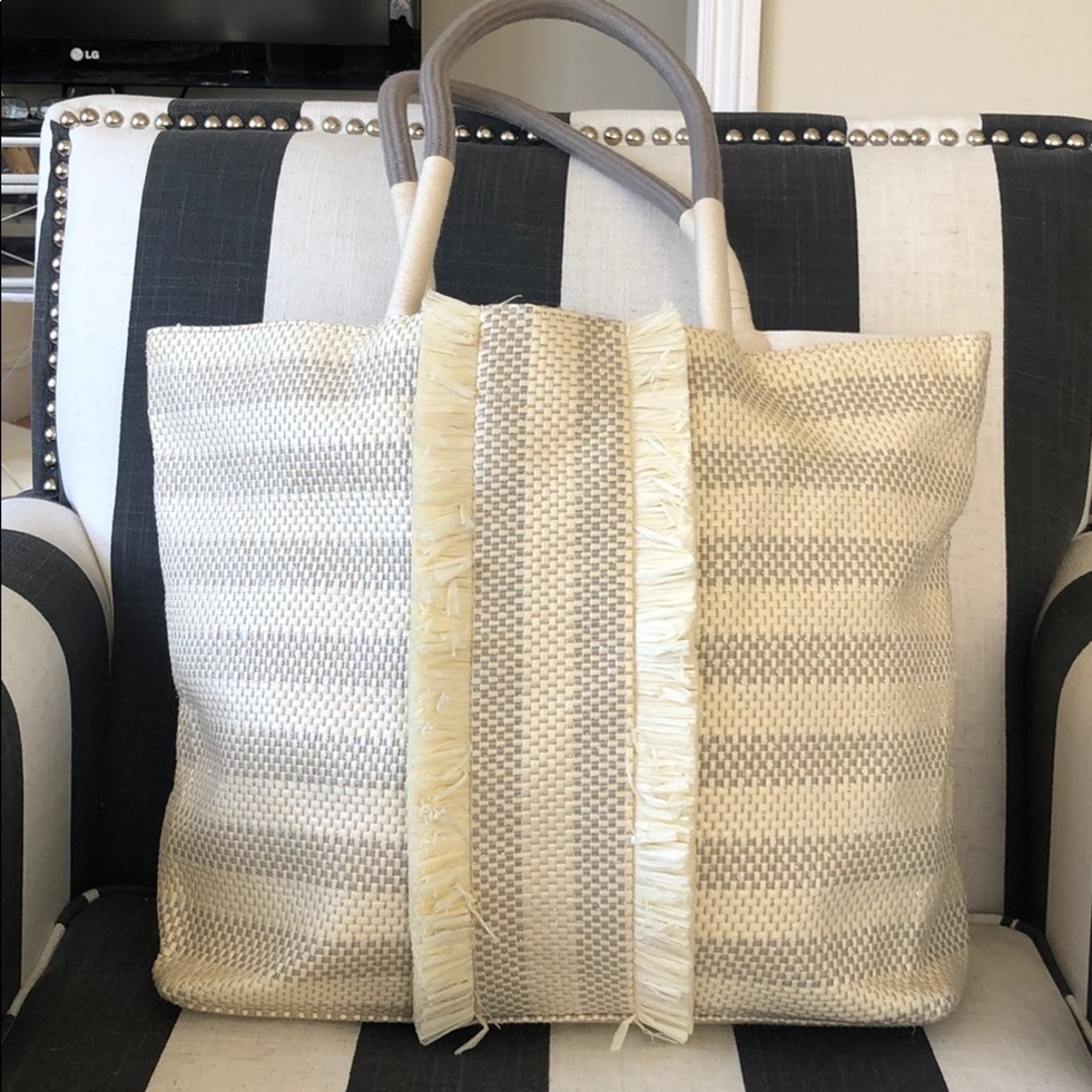Straw Stella & Dot Bag
